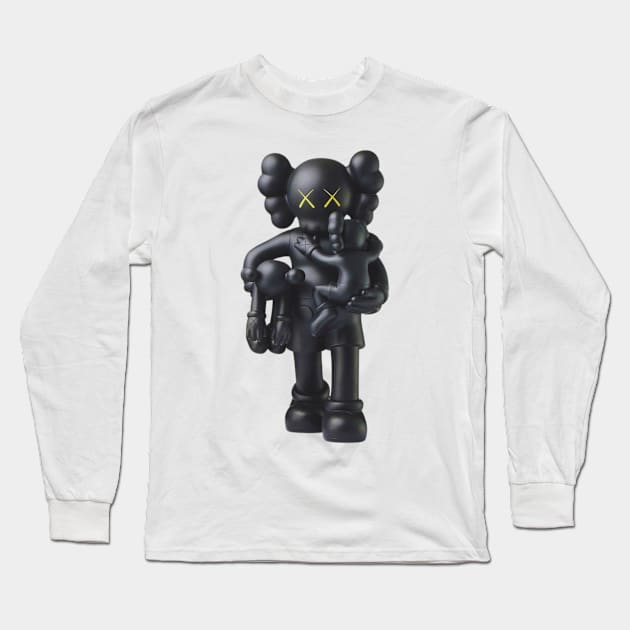 Kaws tang 5 Long Sleeve T-Shirt by RyuZen